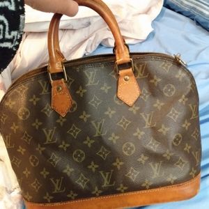 Louis Vuitton Brown Monogram Handbag